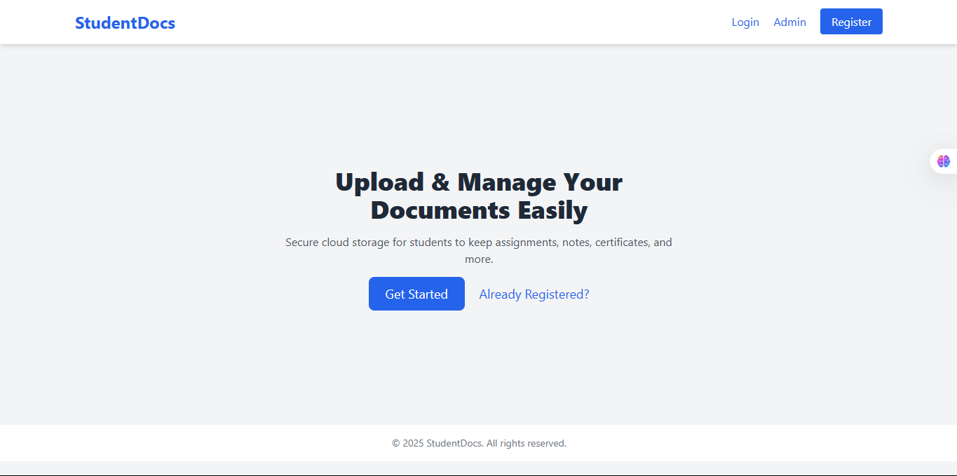 StudentDoc Project
